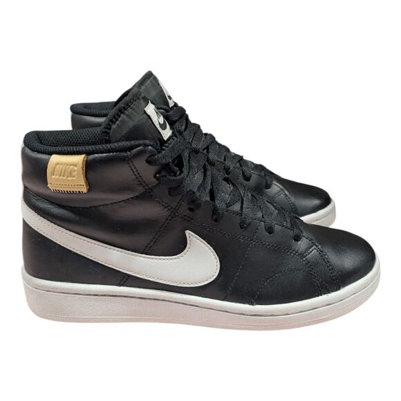 NIKE Court Royale 2 Mid 'Black White' Sneakers Size 8
